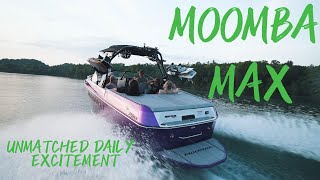 Max Out Your Day The Moomba Max WakeSurf Boat for Unmatched Daily Excitement  Woodard Marine [upl. by Enirol]