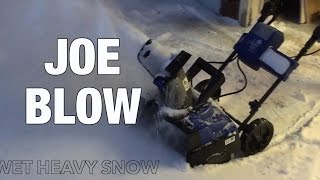 Snow Joe 40V Snow Blower  iON18SB [upl. by Mavis]